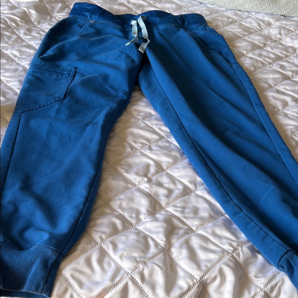 Figs Women's Royal Blue Scrub Jogger Pants